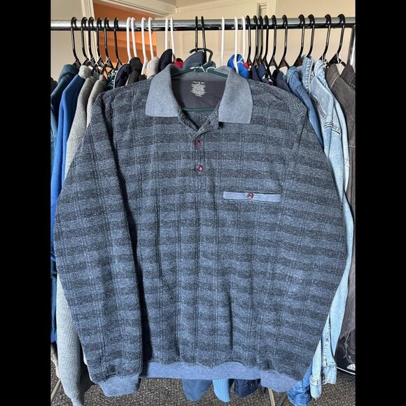 Vintage David Taylor Polo Sweater - Picture 1 of 2